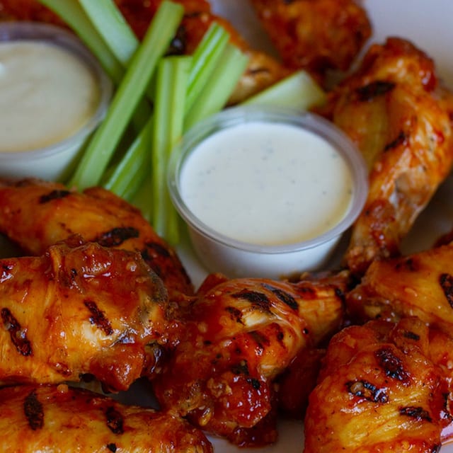 10 Bone-In Wings.