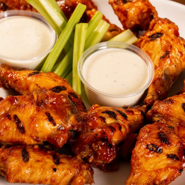 10 Bone-In Wings.