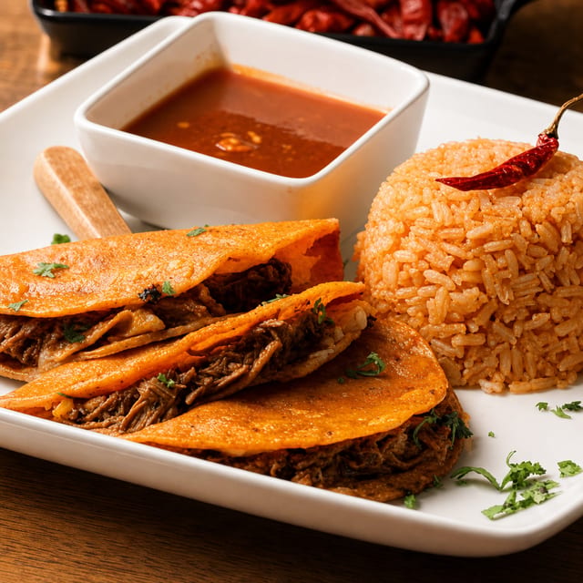 Birria Tacos.
