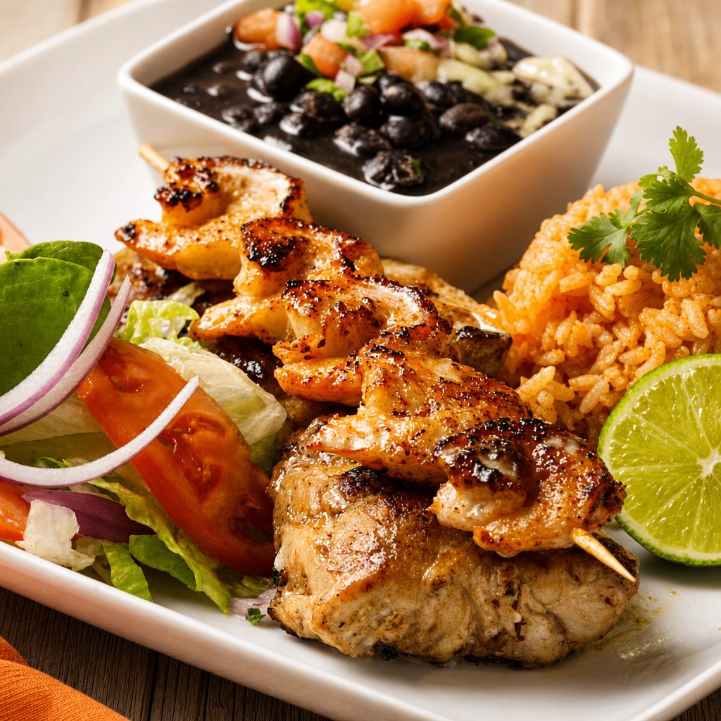 Fish and Shrimp Dinner.