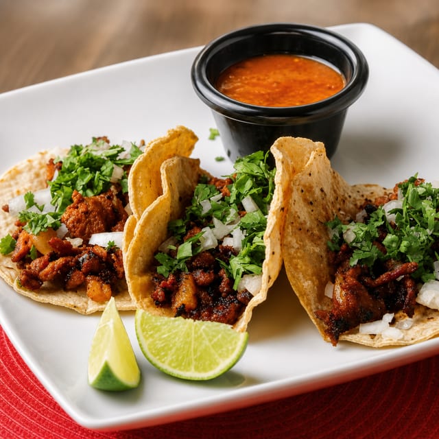 Tacos Al Pastor.